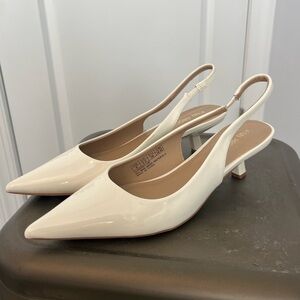 BRIDAL KITTEN HEELS 8.5